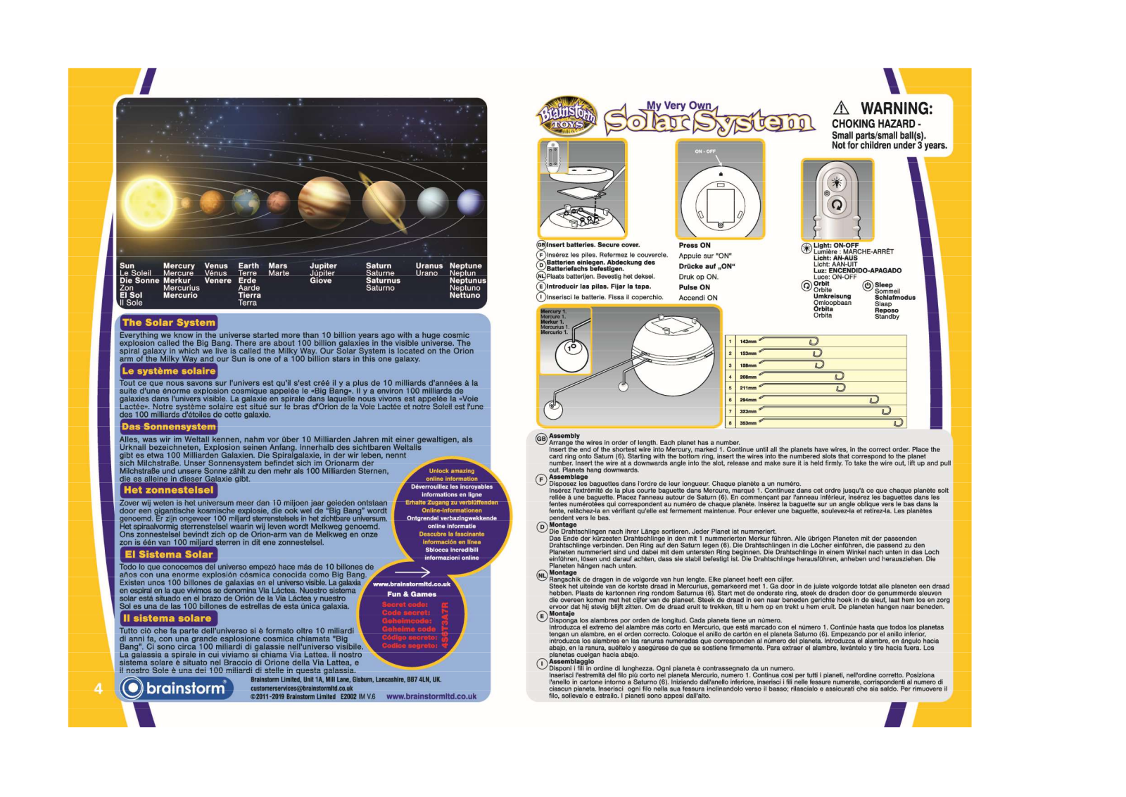 Brainstorm E2002 User Manual