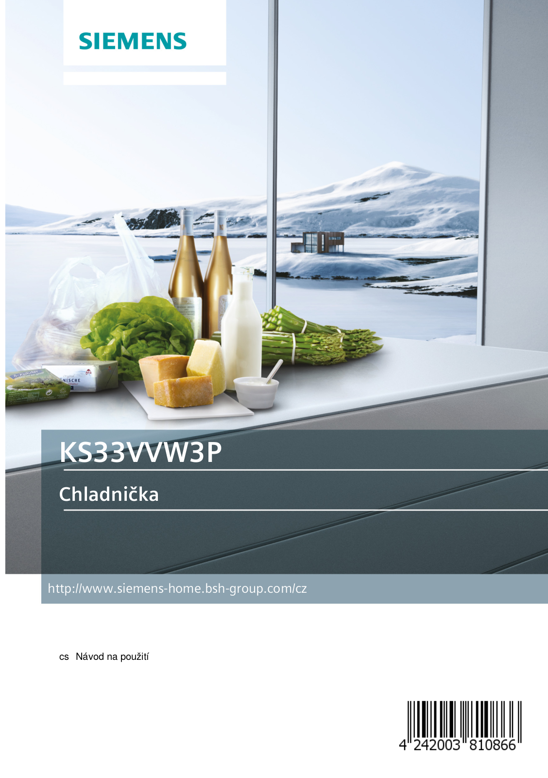 Siemens KS33VVW3P User Manual