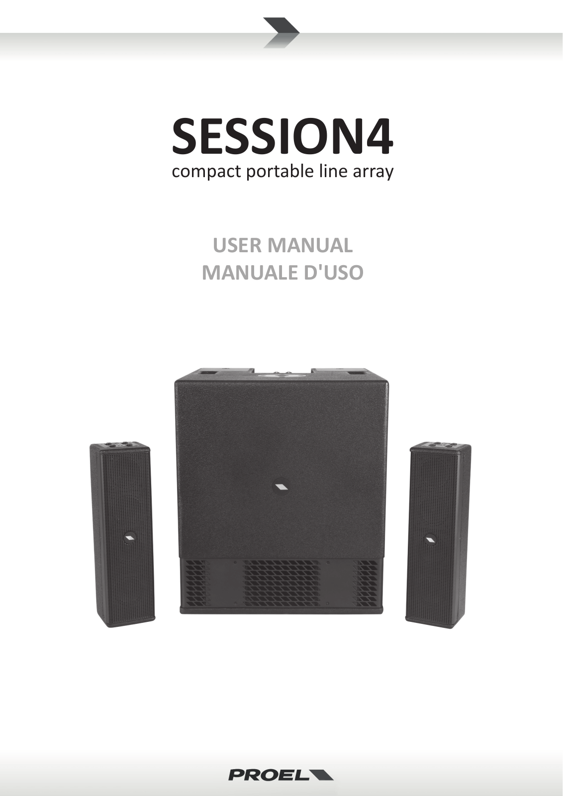 Proel Session4 USER’S MANUAL