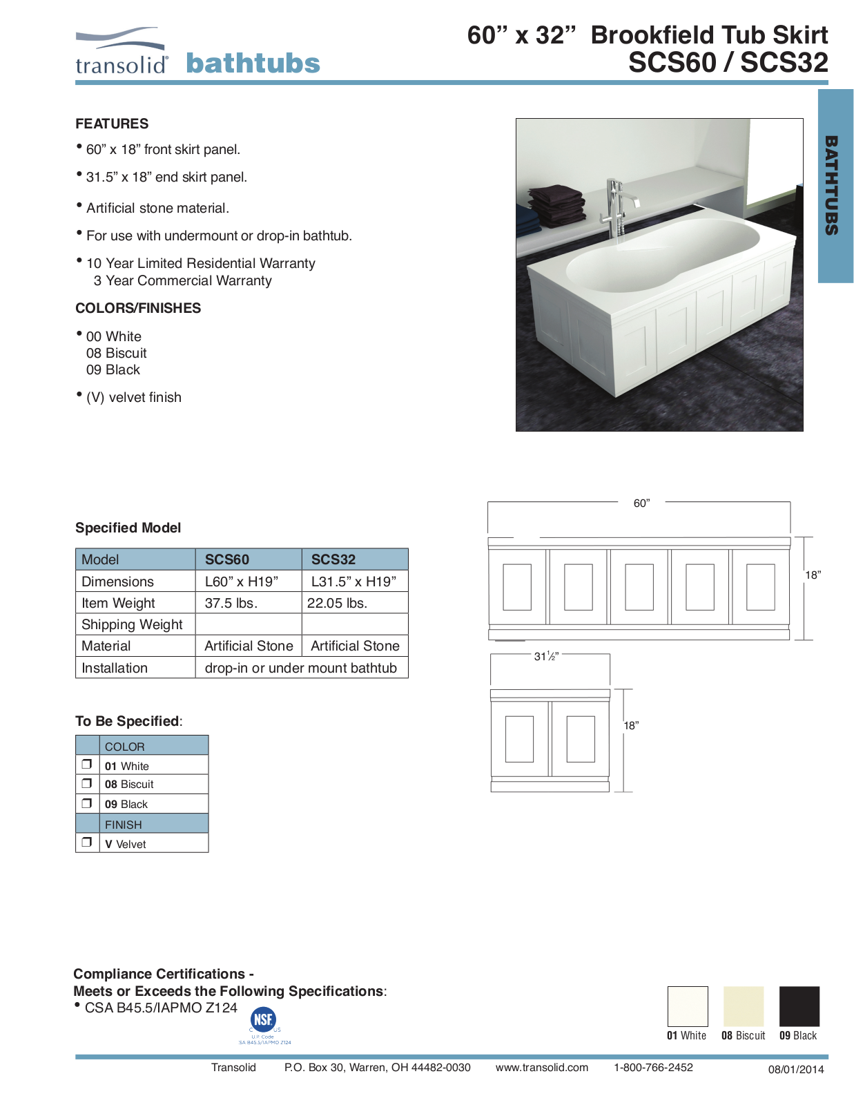Transolid TRMB1118 Specifications - ManualMachine.com