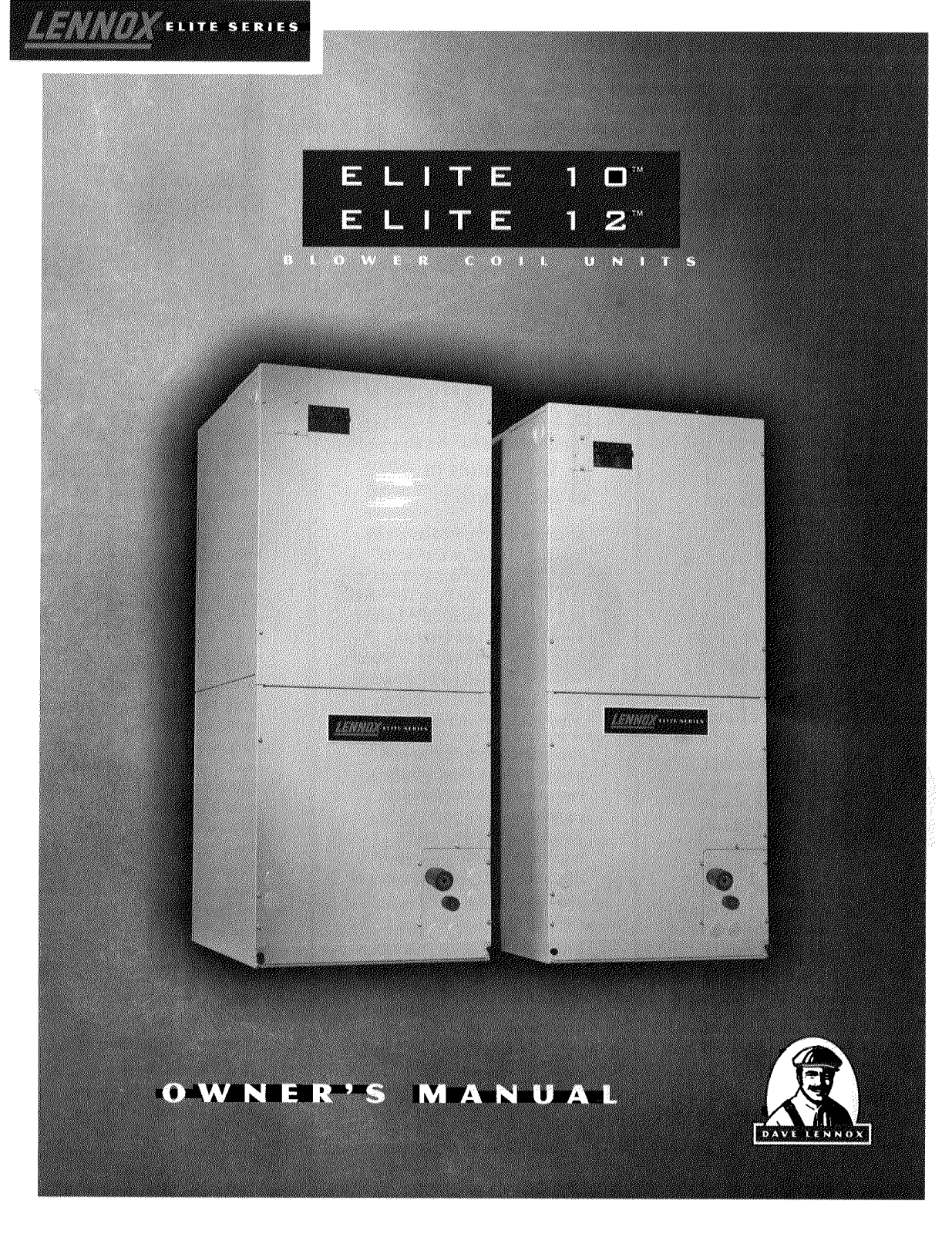 Lenox elite 10, elite 12 User Manual