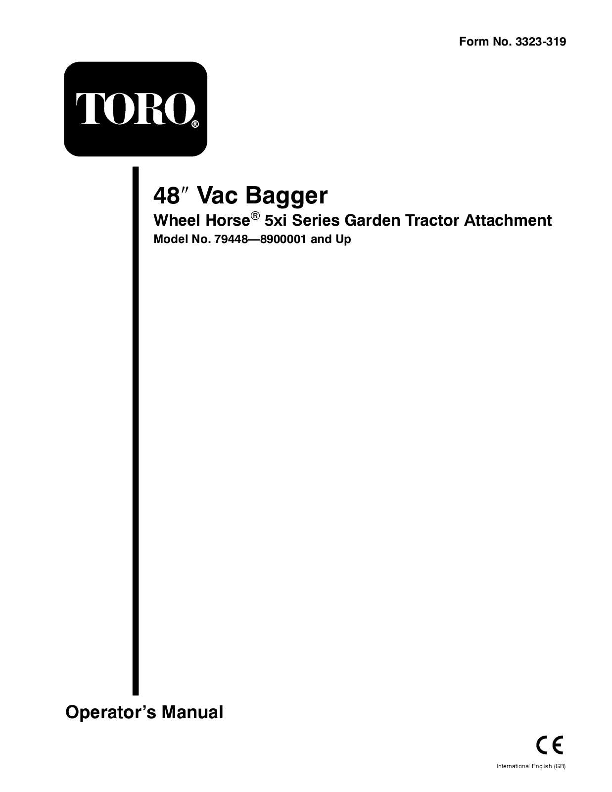 Toro 79448 Operator's Manual