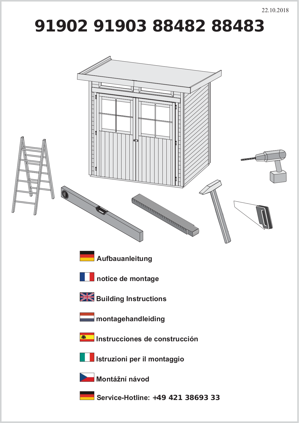 KONIFERA Falkensee Assembly instructions