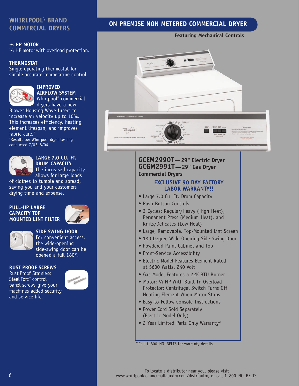 Whirlpool GCGM2991TQ, GCEM2990TQ User Manual