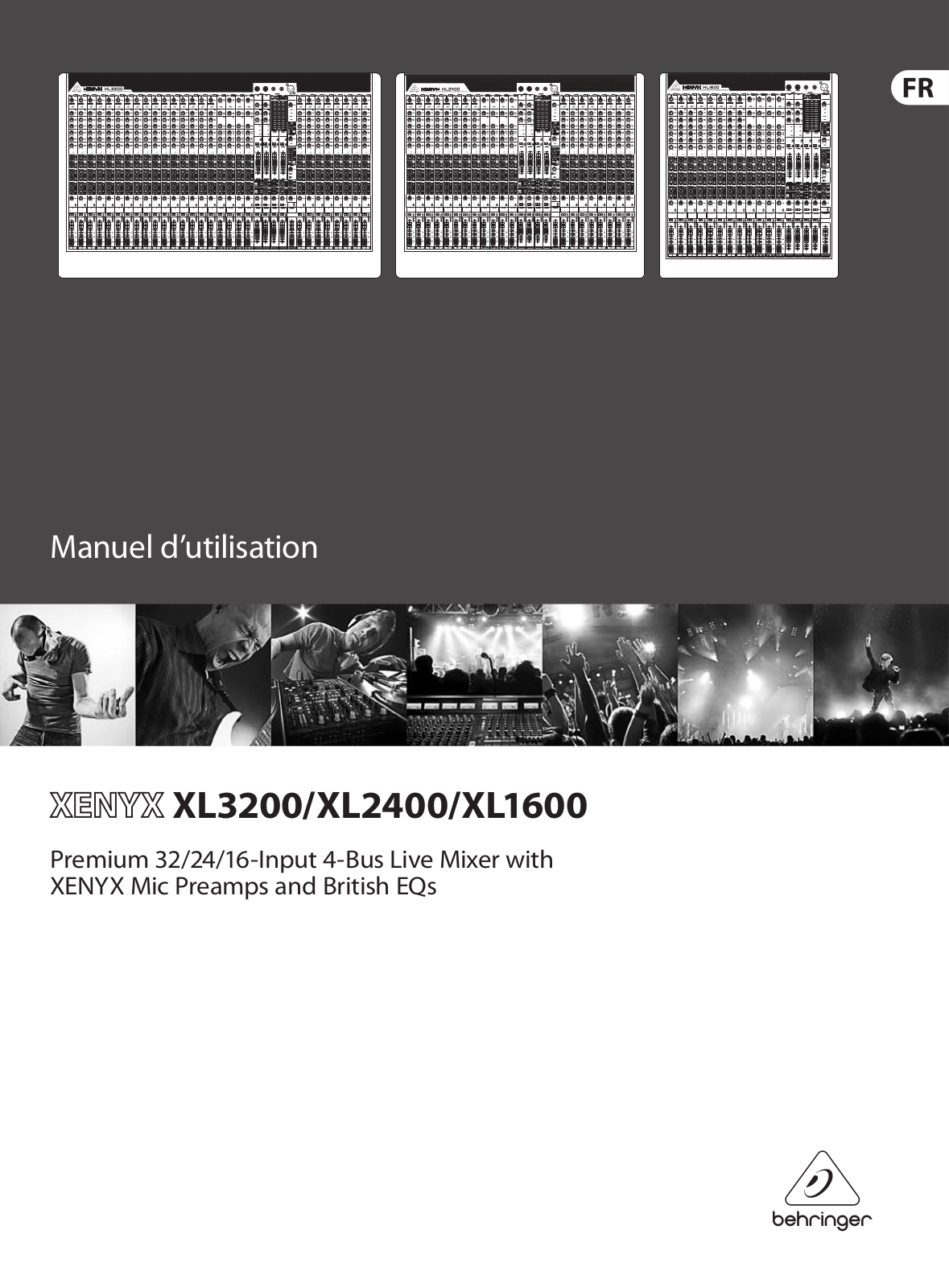 Behringer XL3200, XL2400 User Manual