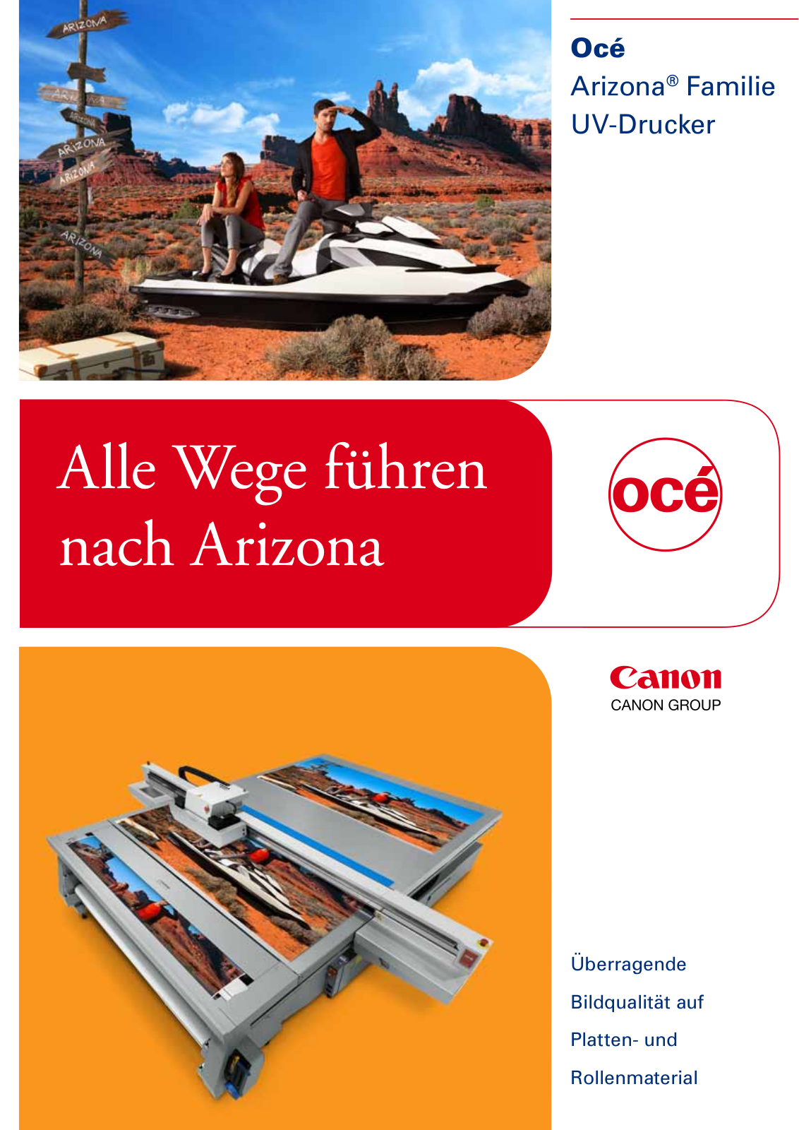 Canon OCE ARIZONA  series BROCHURE