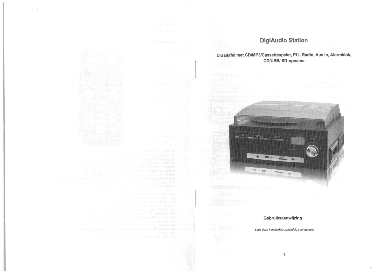 Reflecta Digi Audio User manual