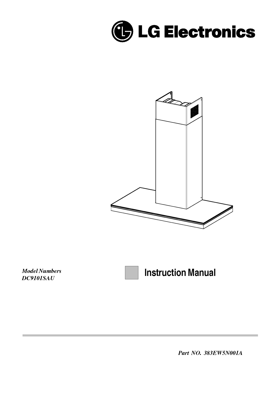 LG DC9101SAU User Manual