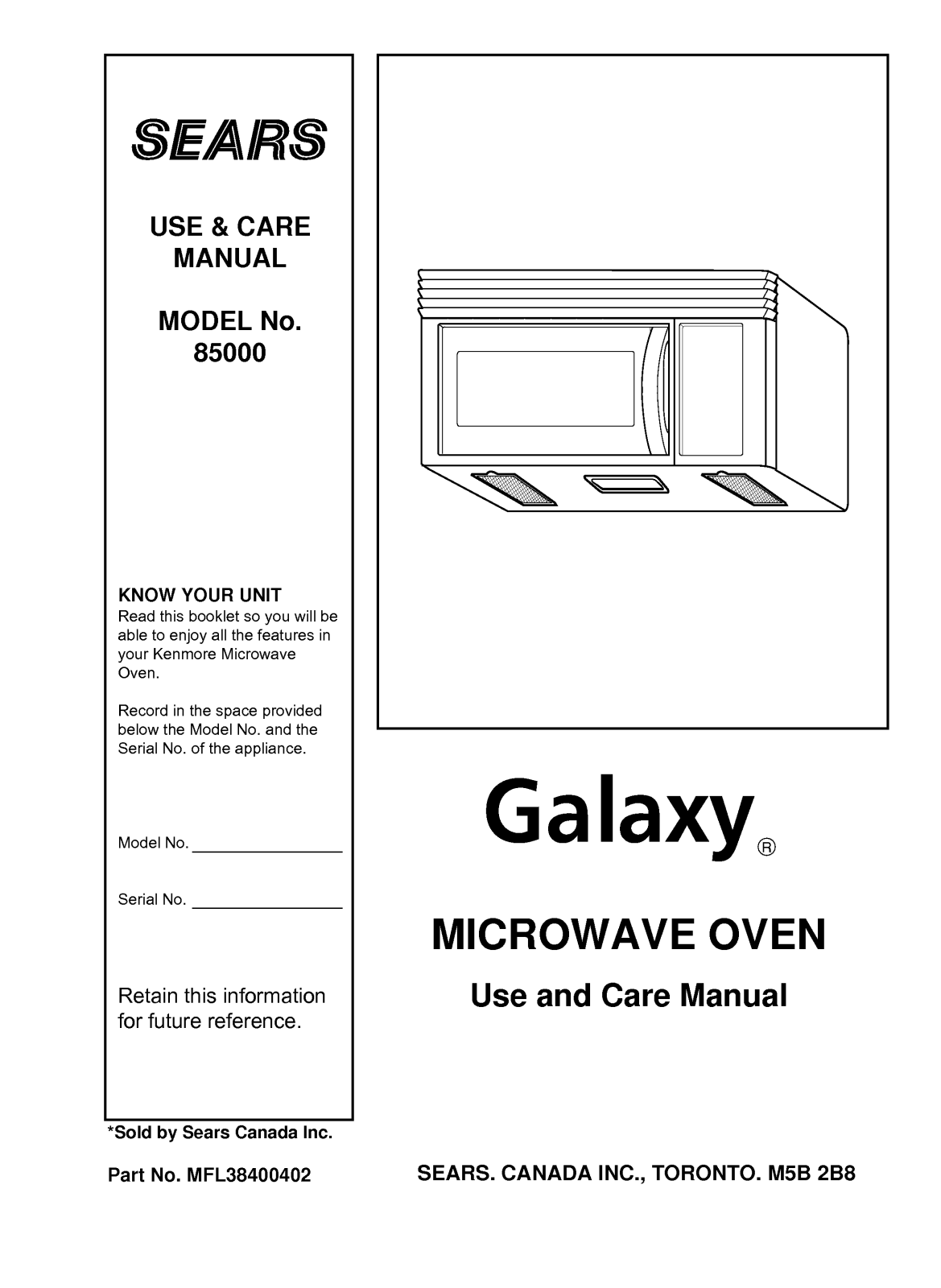 LG 767-85000 User Manual