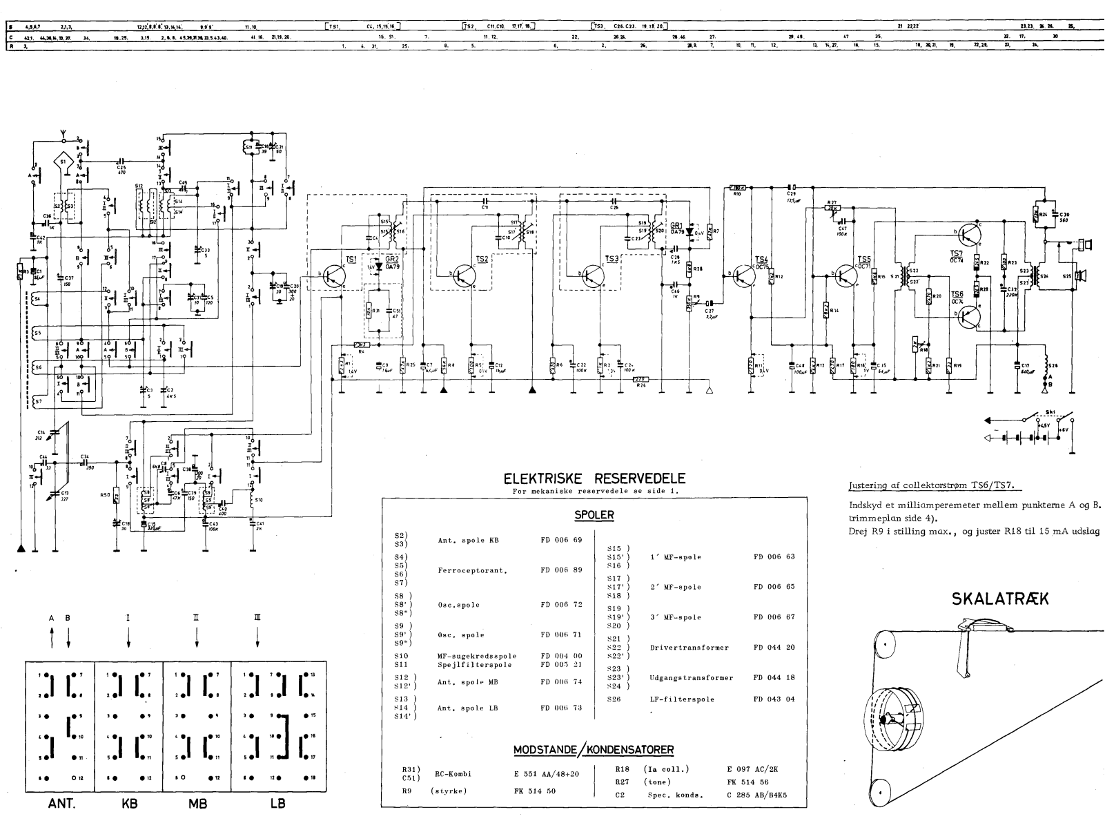 Aristona MD6634T Schematic