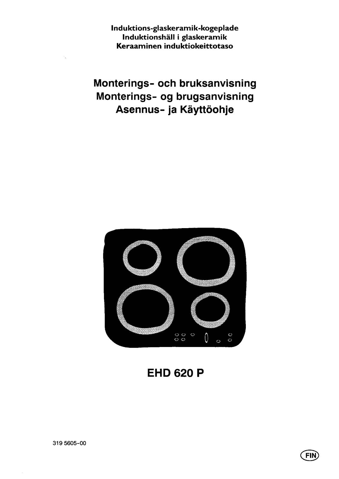 AEG EHD620P User Manual