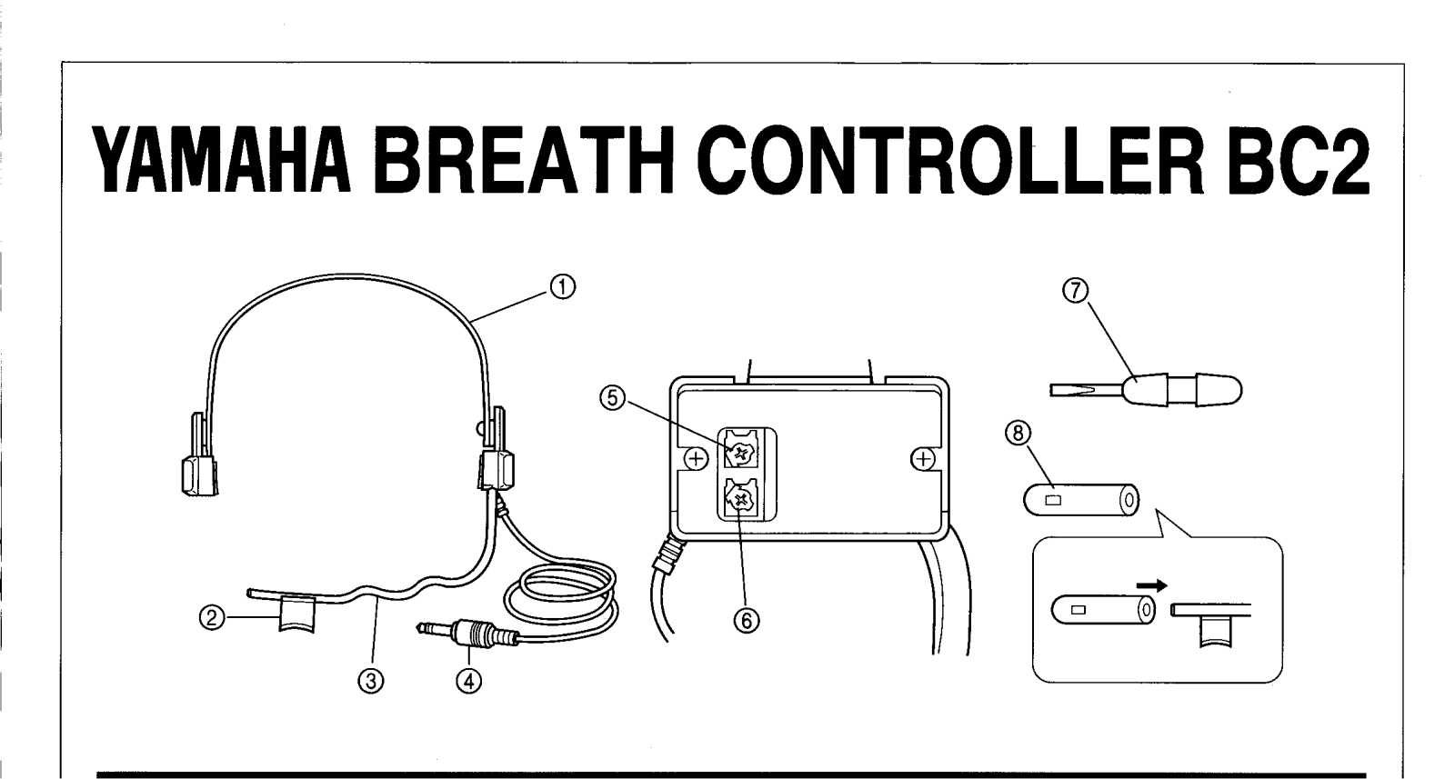 Yamaha BC2 User Manual