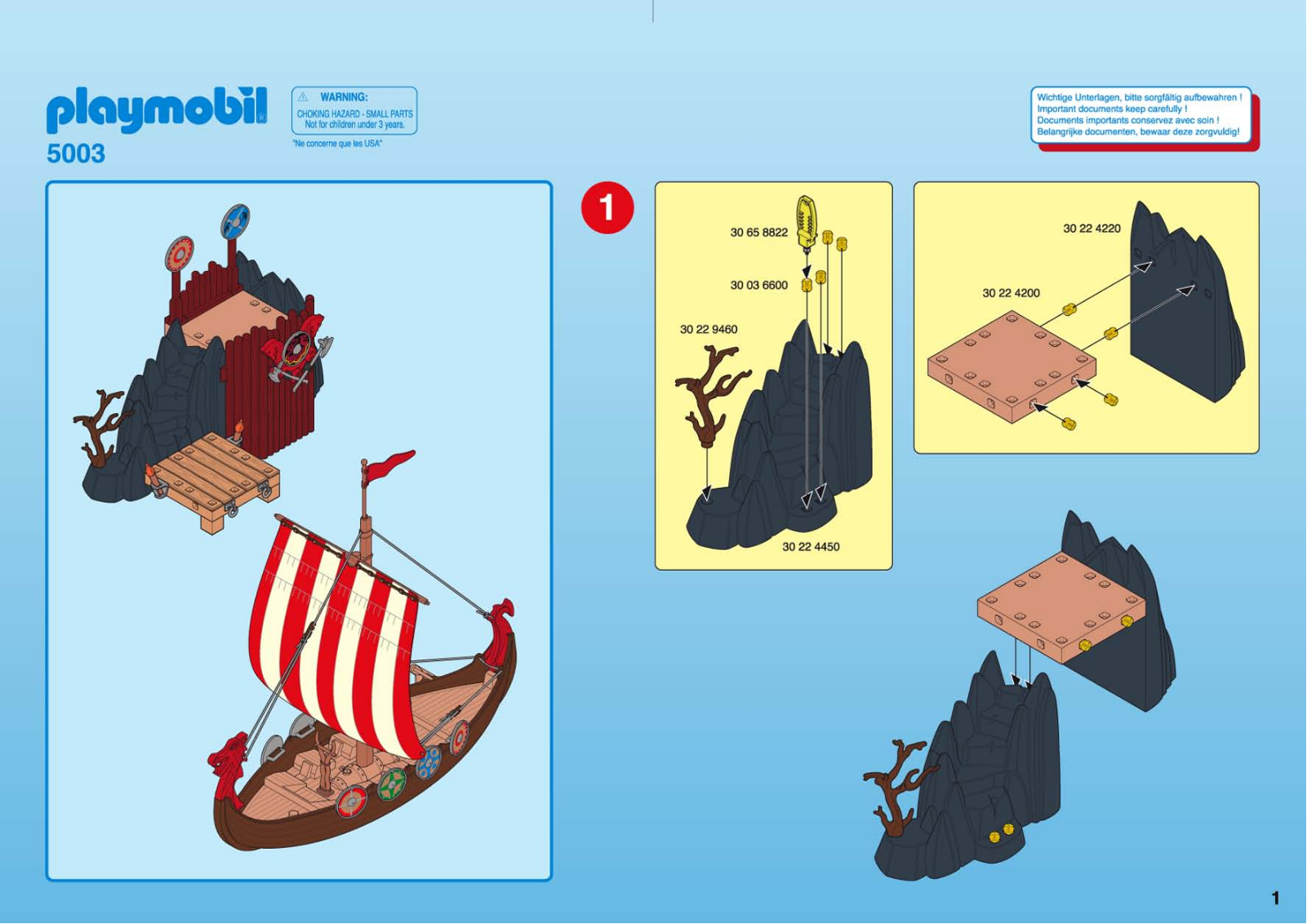 Playmobil 5003 Instructions