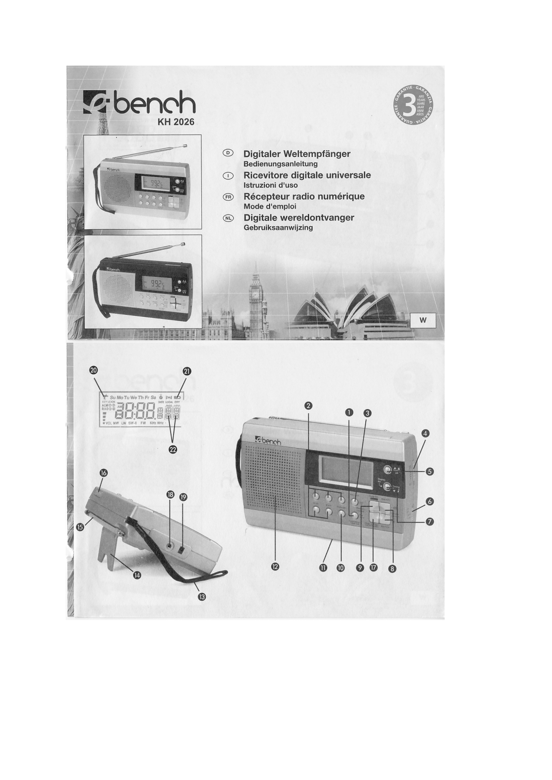 E-BENCH KH 2026 User Manual