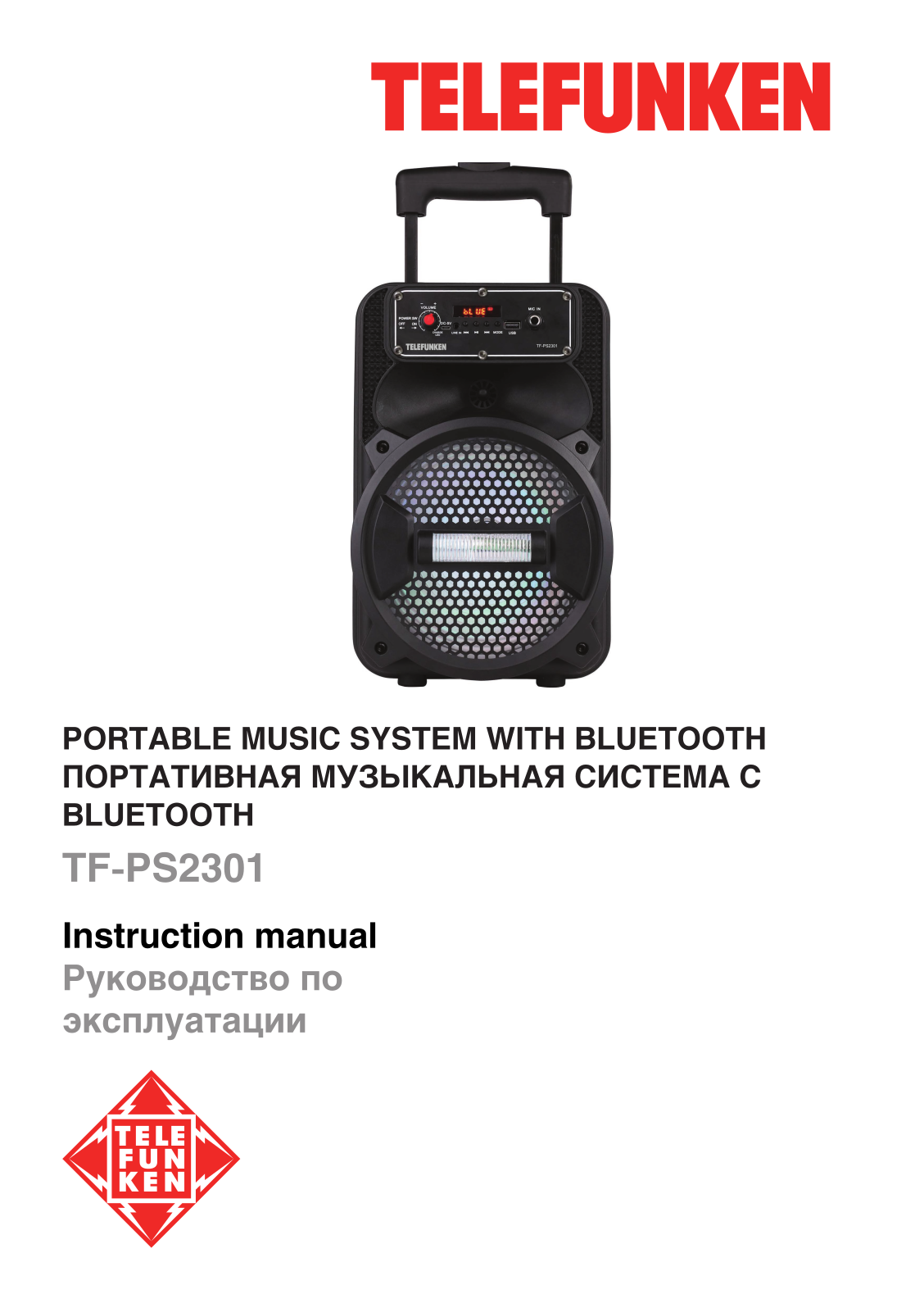 Telefunken TF-PS2301 User Manual