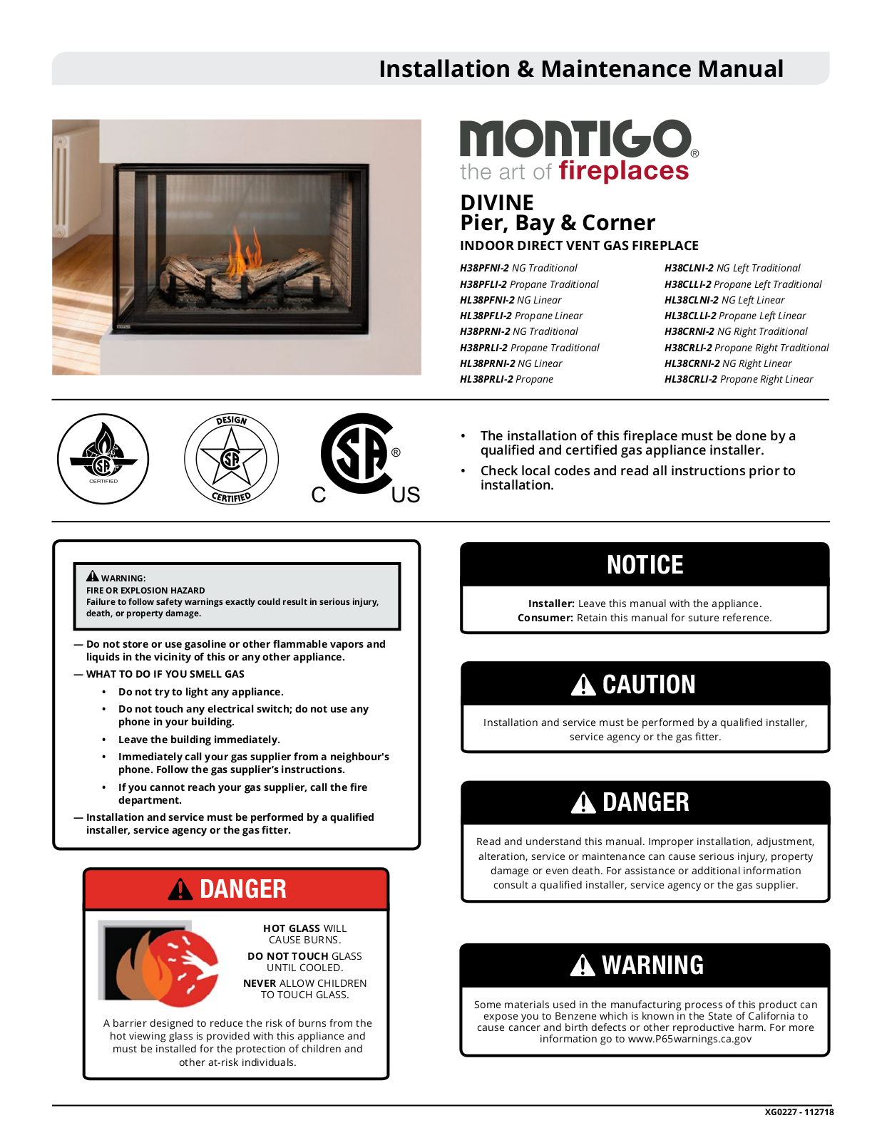 Montigo H38pfni-2, H38pfli-2, HL38pfni-2, HL38pfli-2, H38prni-2 Maintenance Manual