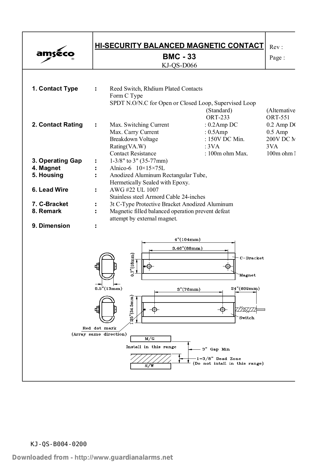 Amseco BMC-33 User Guide - ManualMachine.com
