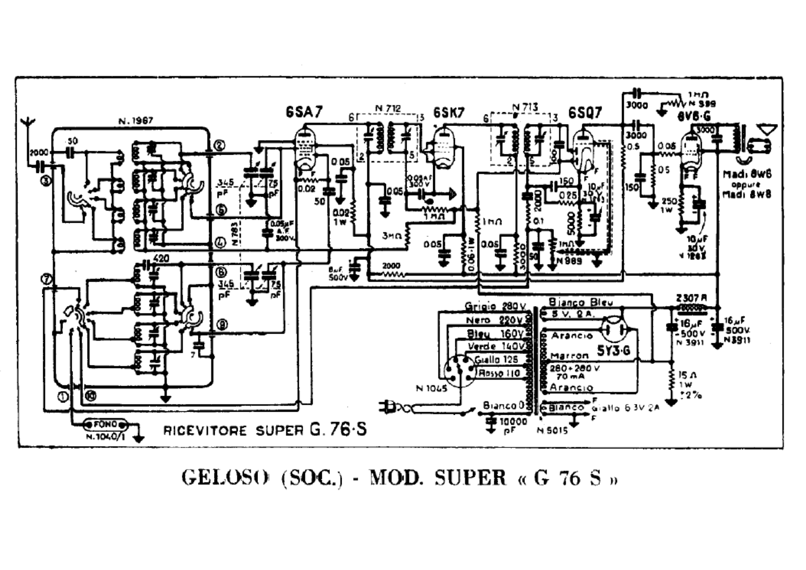 Geloso g76s schematic - ManualMachine.com