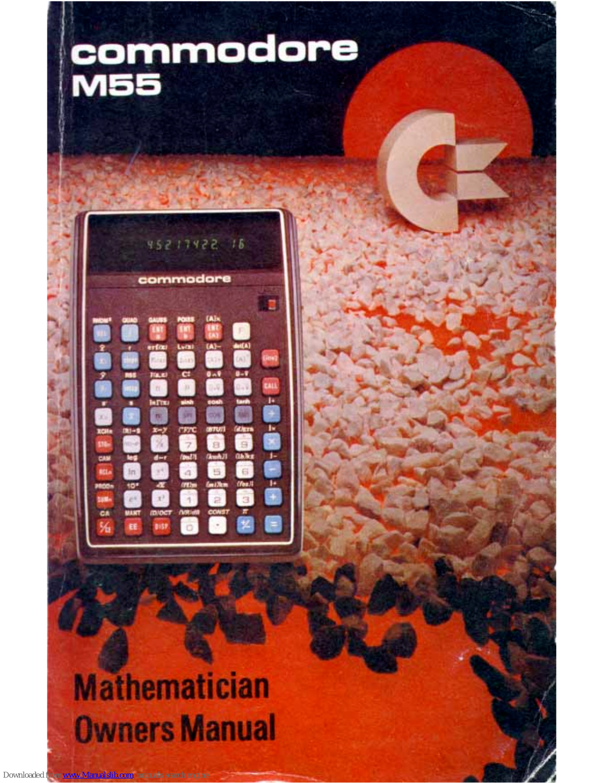 Commodore M55 Owner's Manual - ManualMachine.com