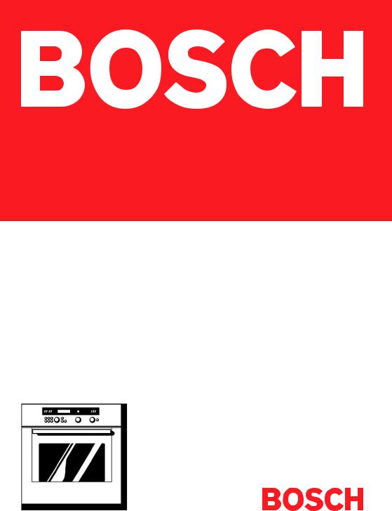 Bosch HBN 884751 User Manual