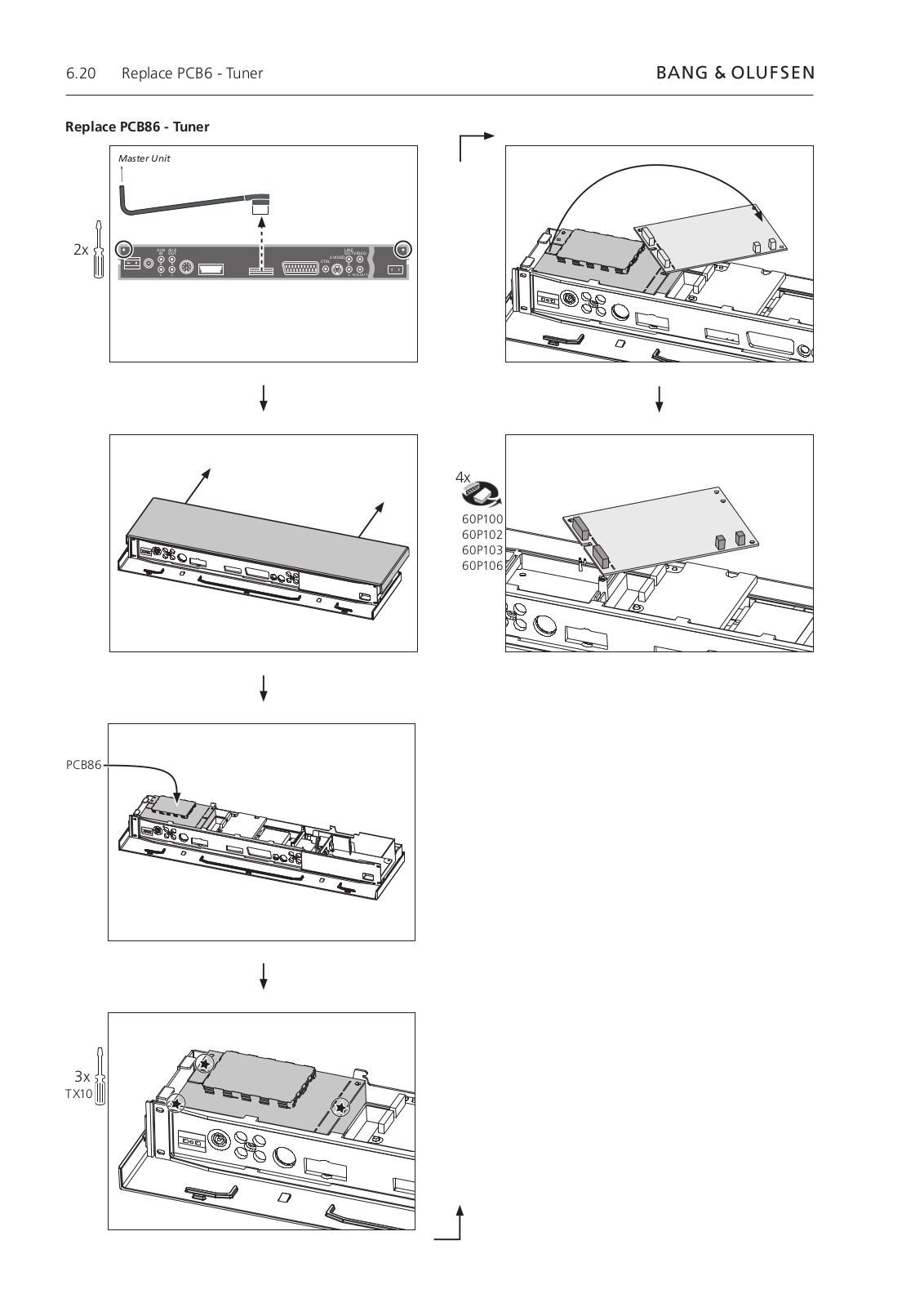 Bang and Olufsen Beocenter 2 Service manual