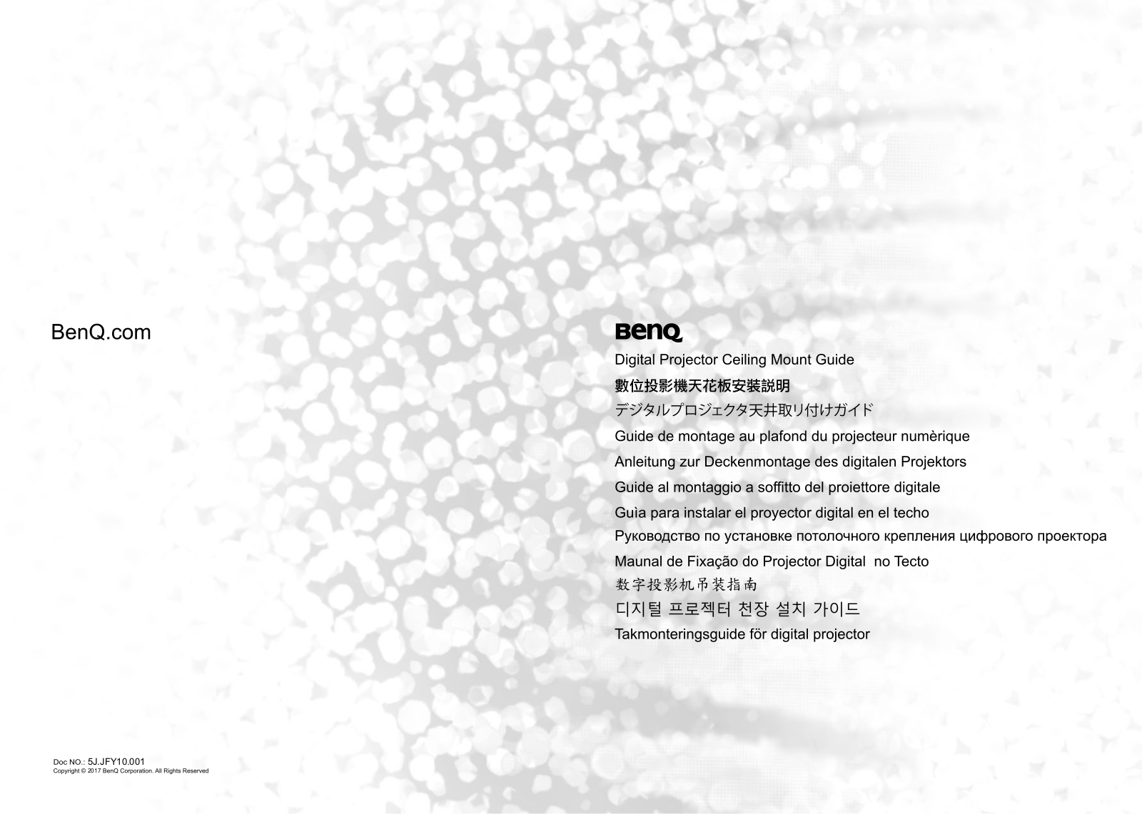 Benq W11000 User Manual