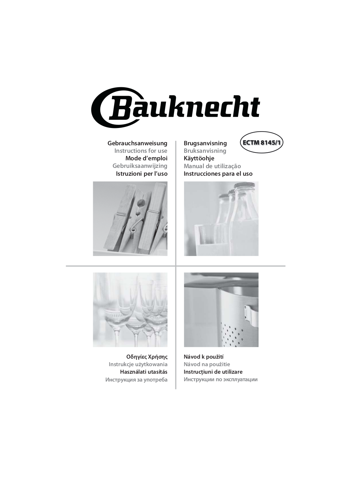 BAUKNECHT ECTM 8145/1 PT User Manual