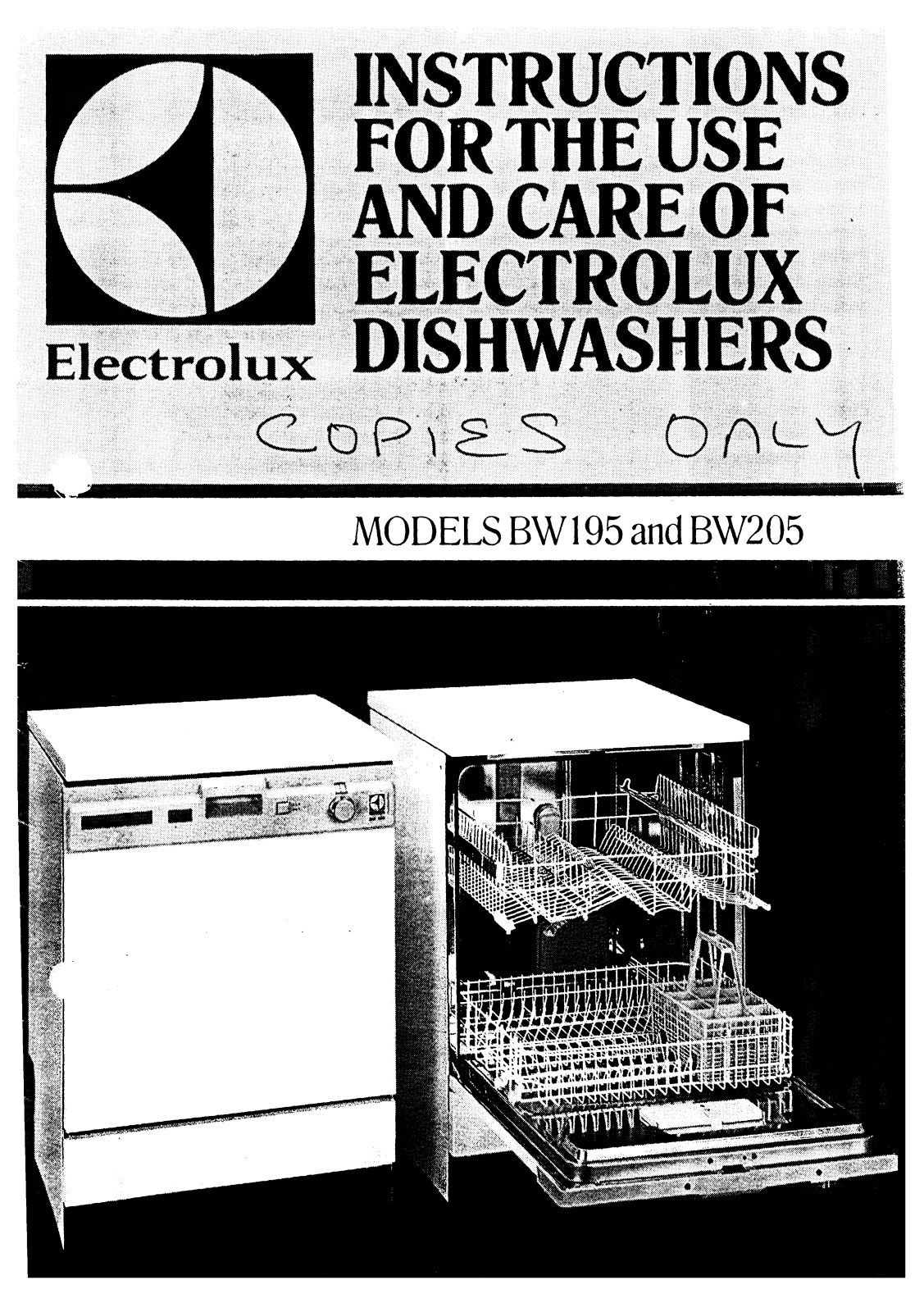 Electrolux BW205, BW195 User Manual