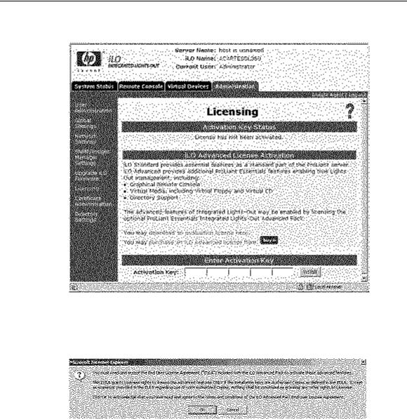 HP Integrated Lights-Out User Manual
