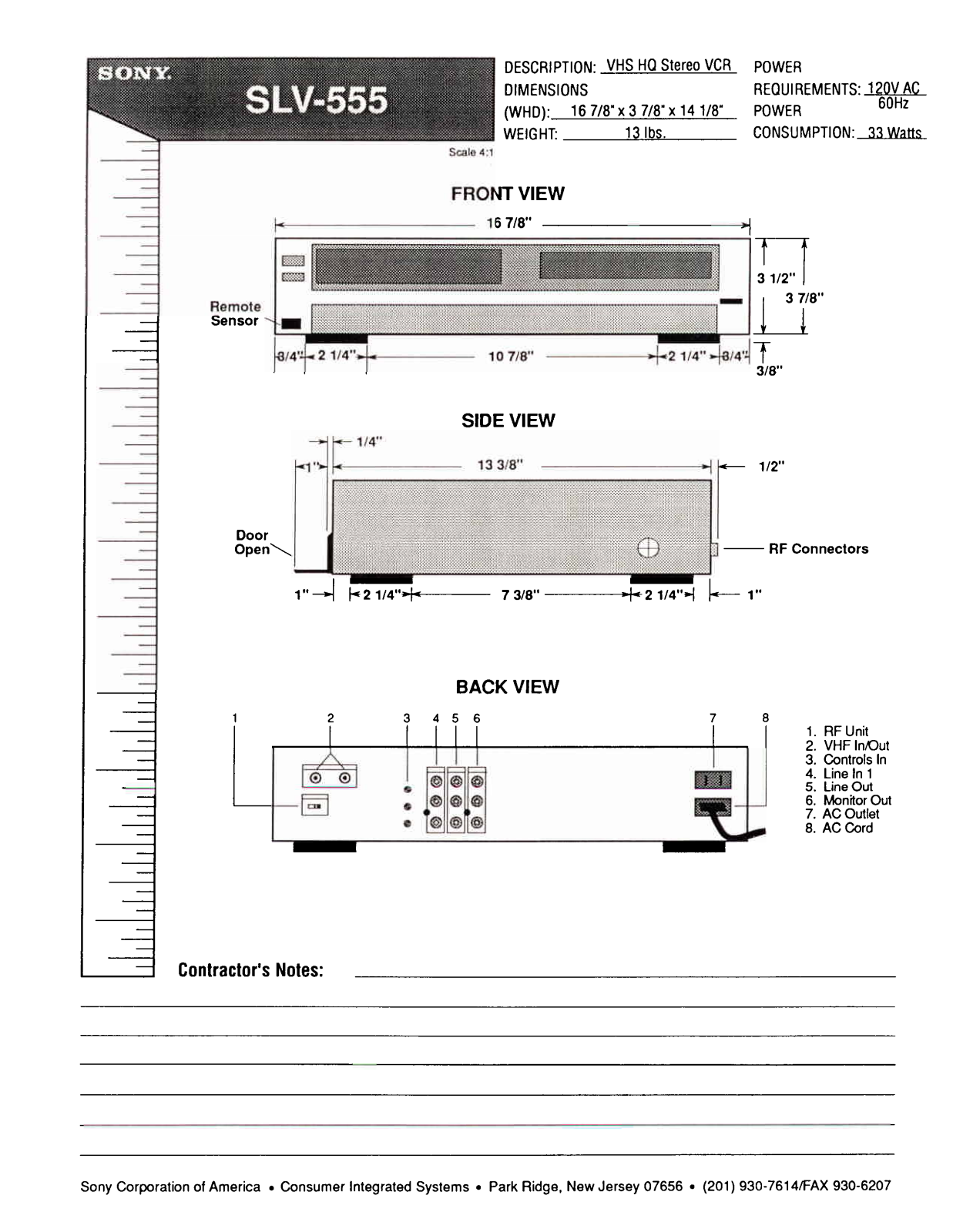 Sony SLV-555 Users guide - ManualMachine.com