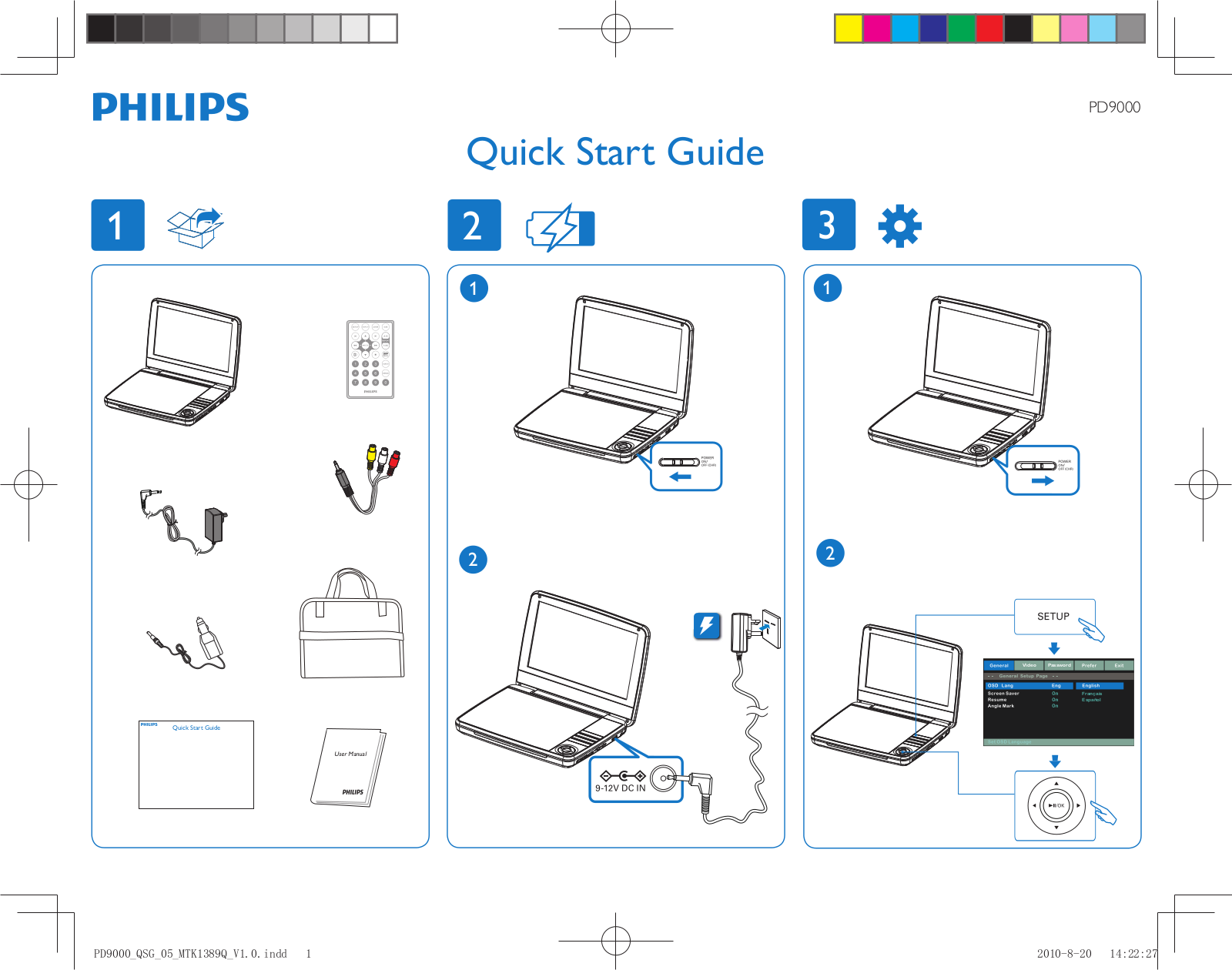 Philips PD9000-05 User Manual