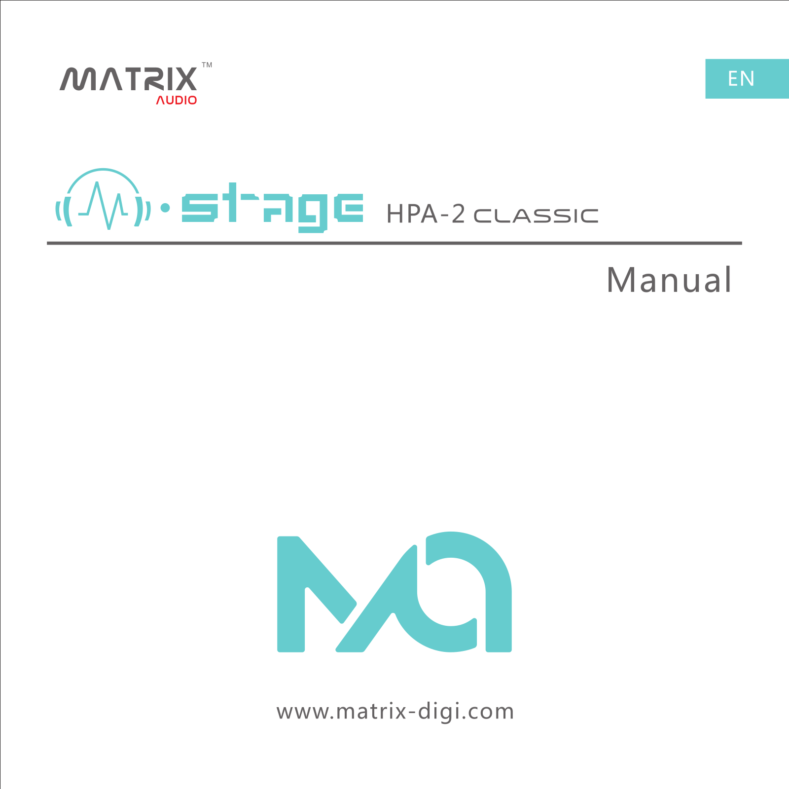 Matrix Audio HPA-2 classic User manual