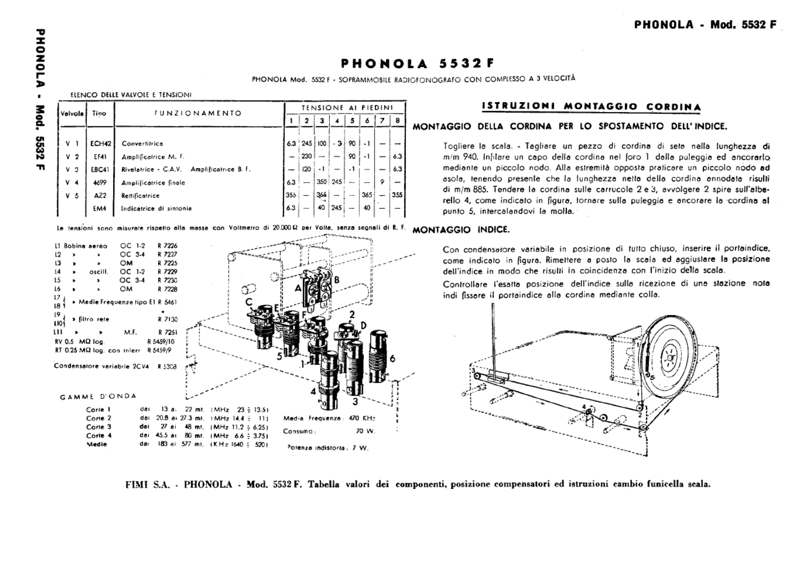 Phonola 5532f schematic - ManualMachine.com