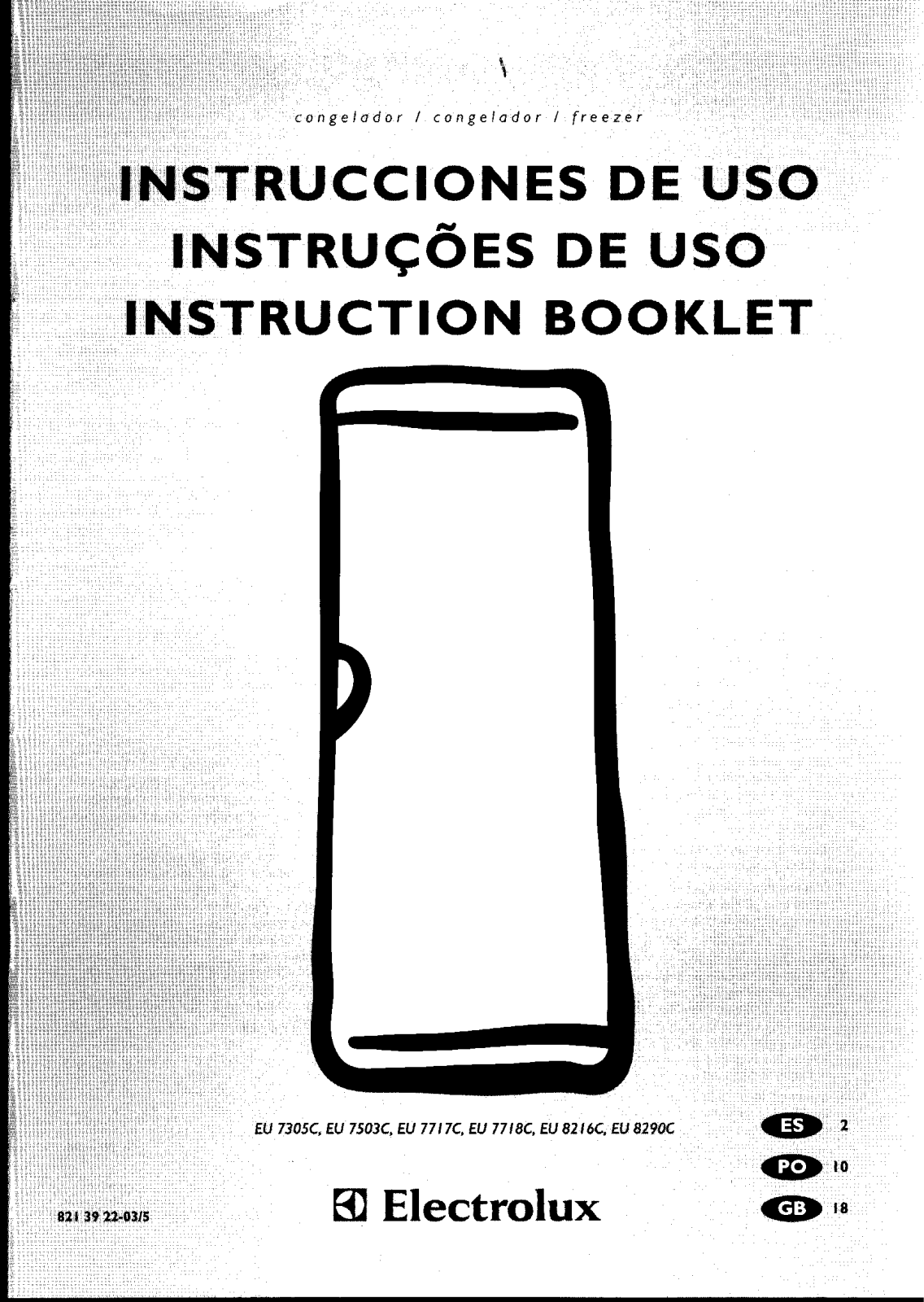 AEG-Electrolux EU8290C, EU7718C User Manual