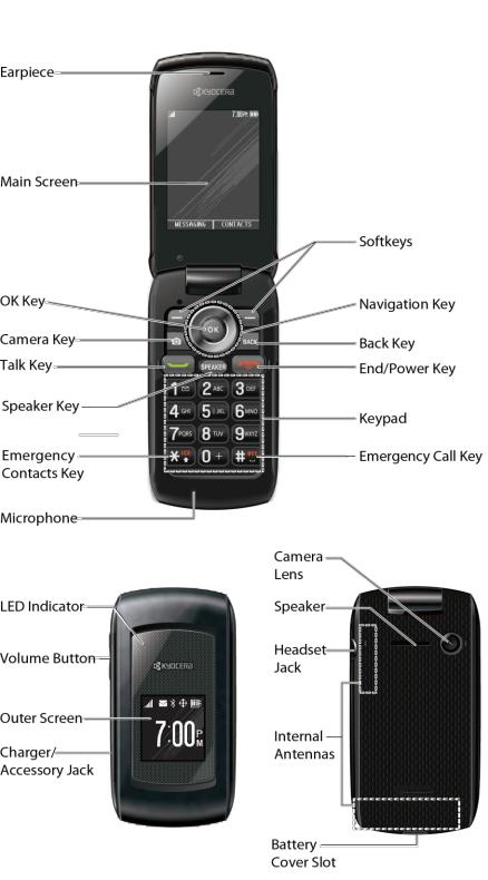 Kyocera Coast Boost Mobile, S2151 Boost Mobile Operating Instructions