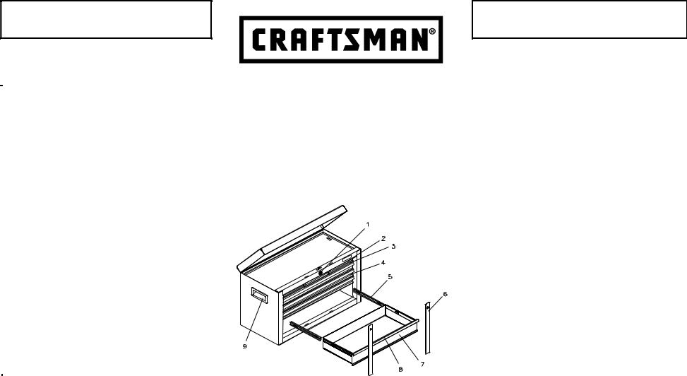 Craftsman 706.407580 Service Parts