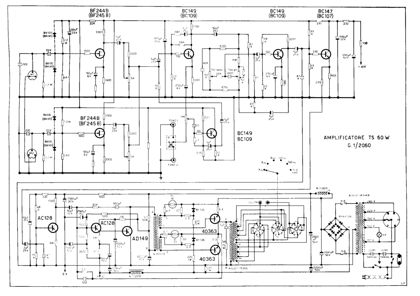 Geloso g1 2060 schematic