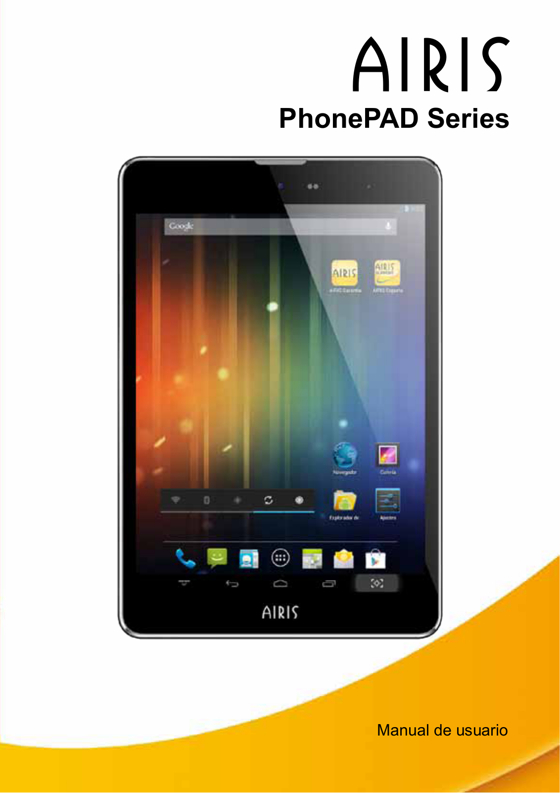 Airis PhonePAD 8 3G Instruction Manual