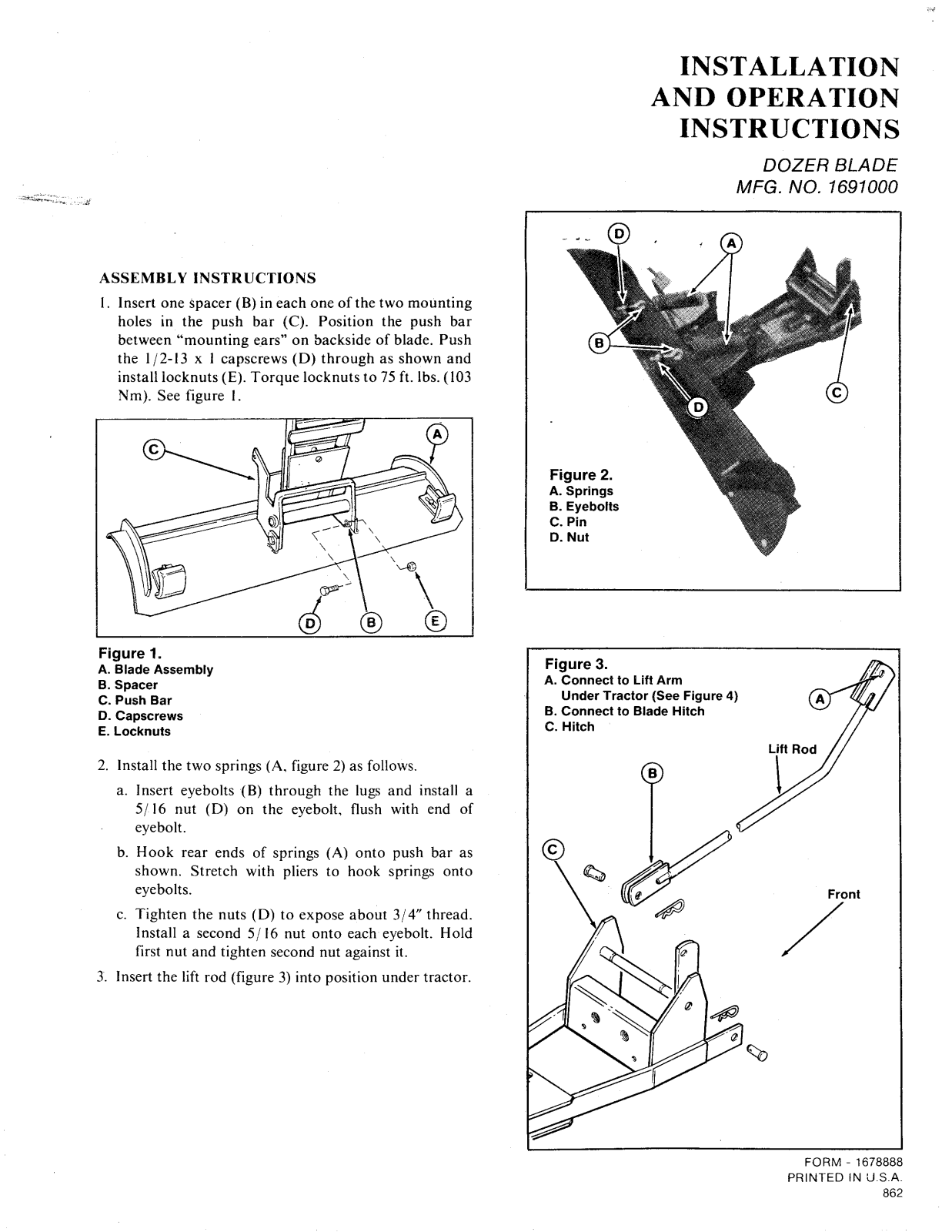 Snapper 1691000 User Manual