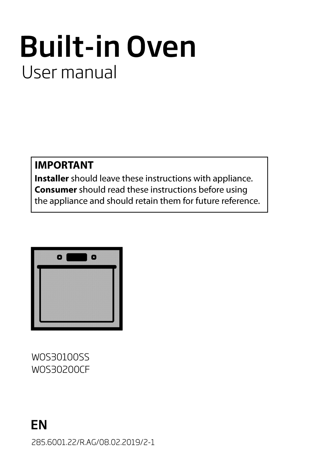Beko WOS30200CF, WOS30100SS User Manual