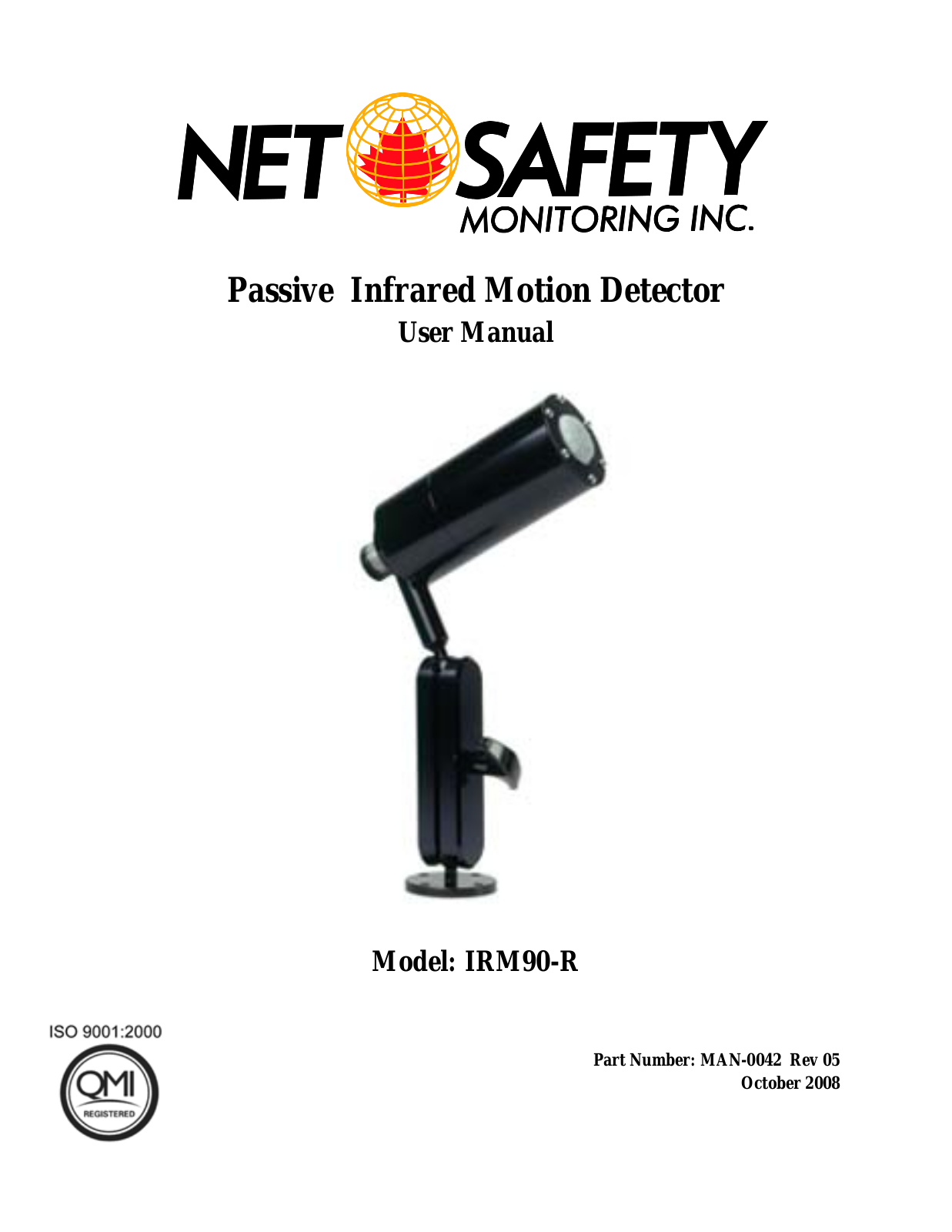 Net Safety Monitoring IRM90 Operating Manual