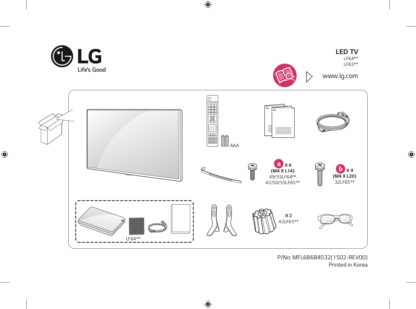LG 49LF640V User Manual