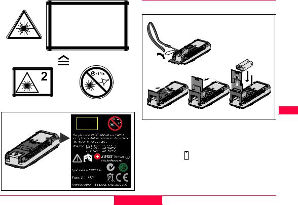 Leica Geosystems DISTO D3a User guide