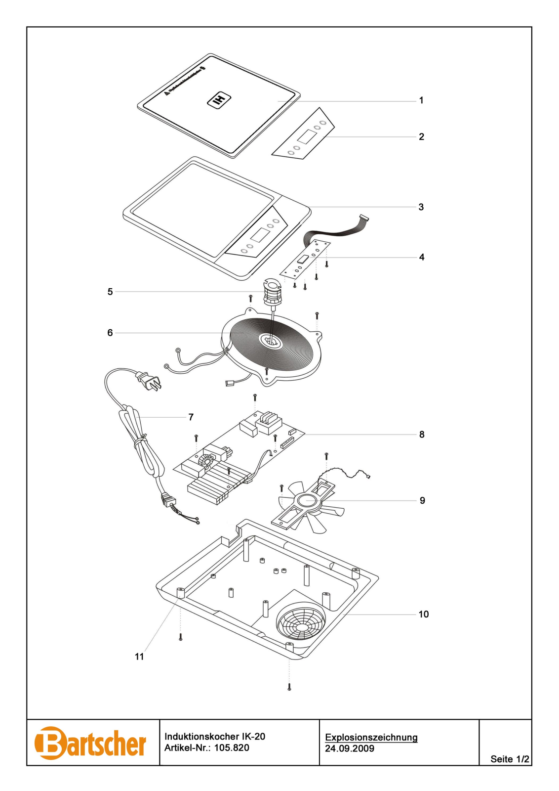 BARTSCHER 105820-117 User Manual