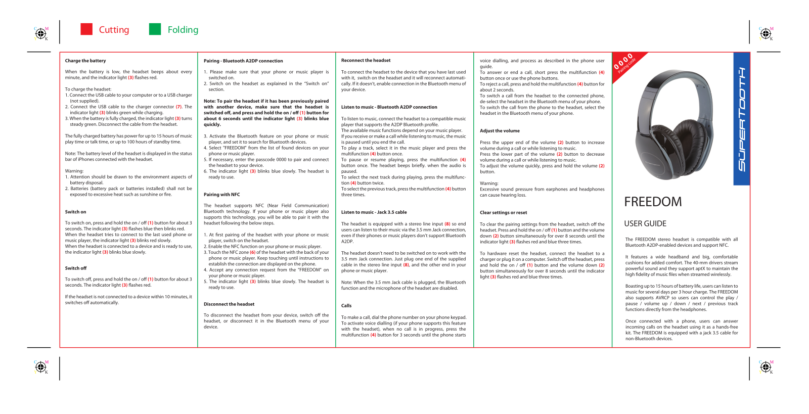 SuperTooth Freedom User Manual