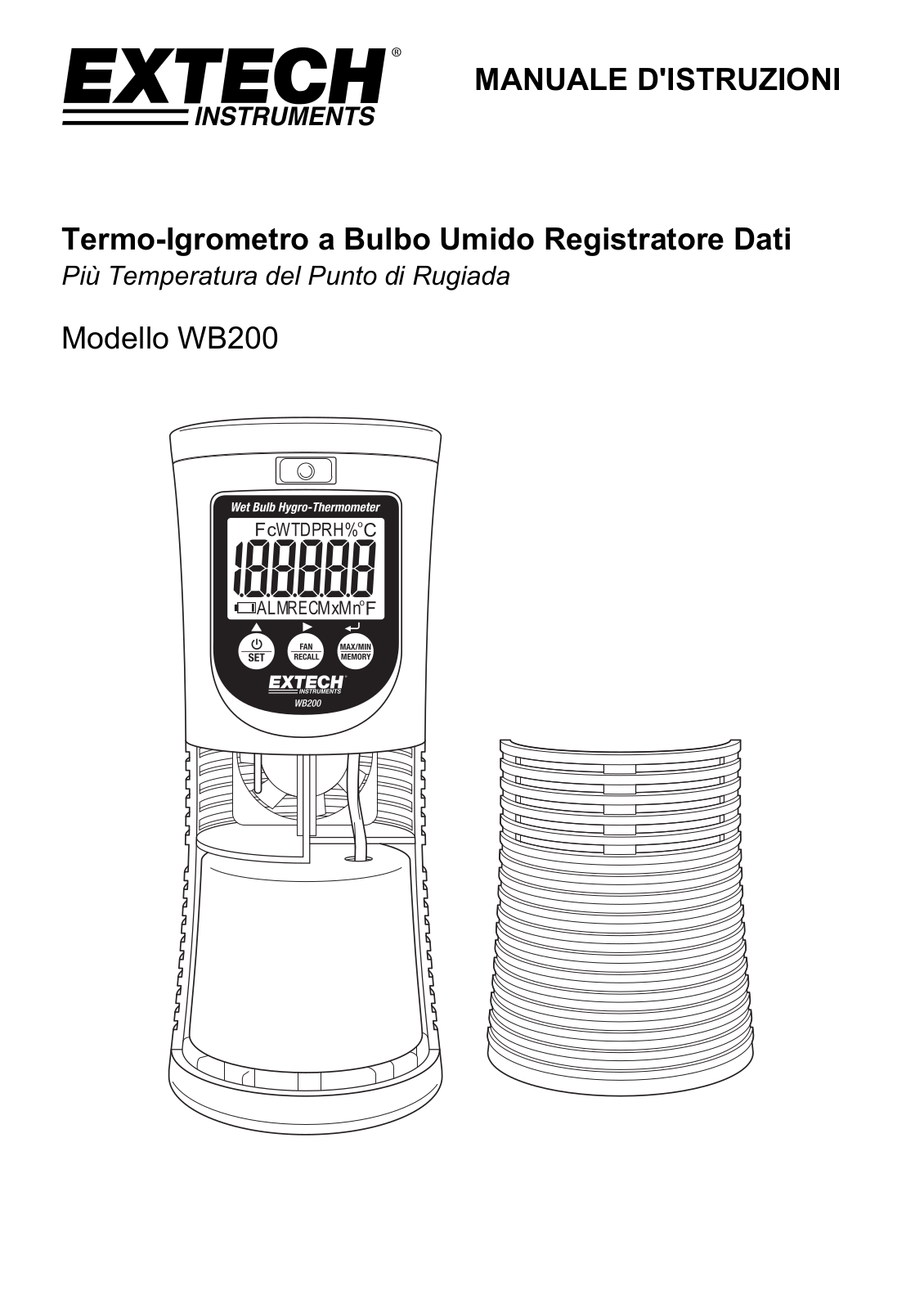 Extech WB200 User guide