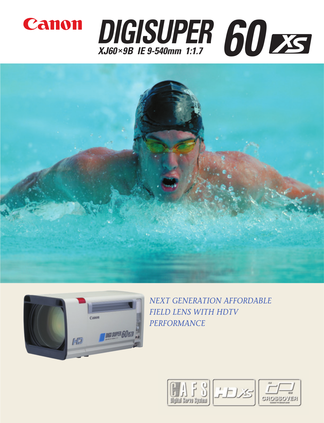 Canon DIGISUPER 60 XS BROCHURE