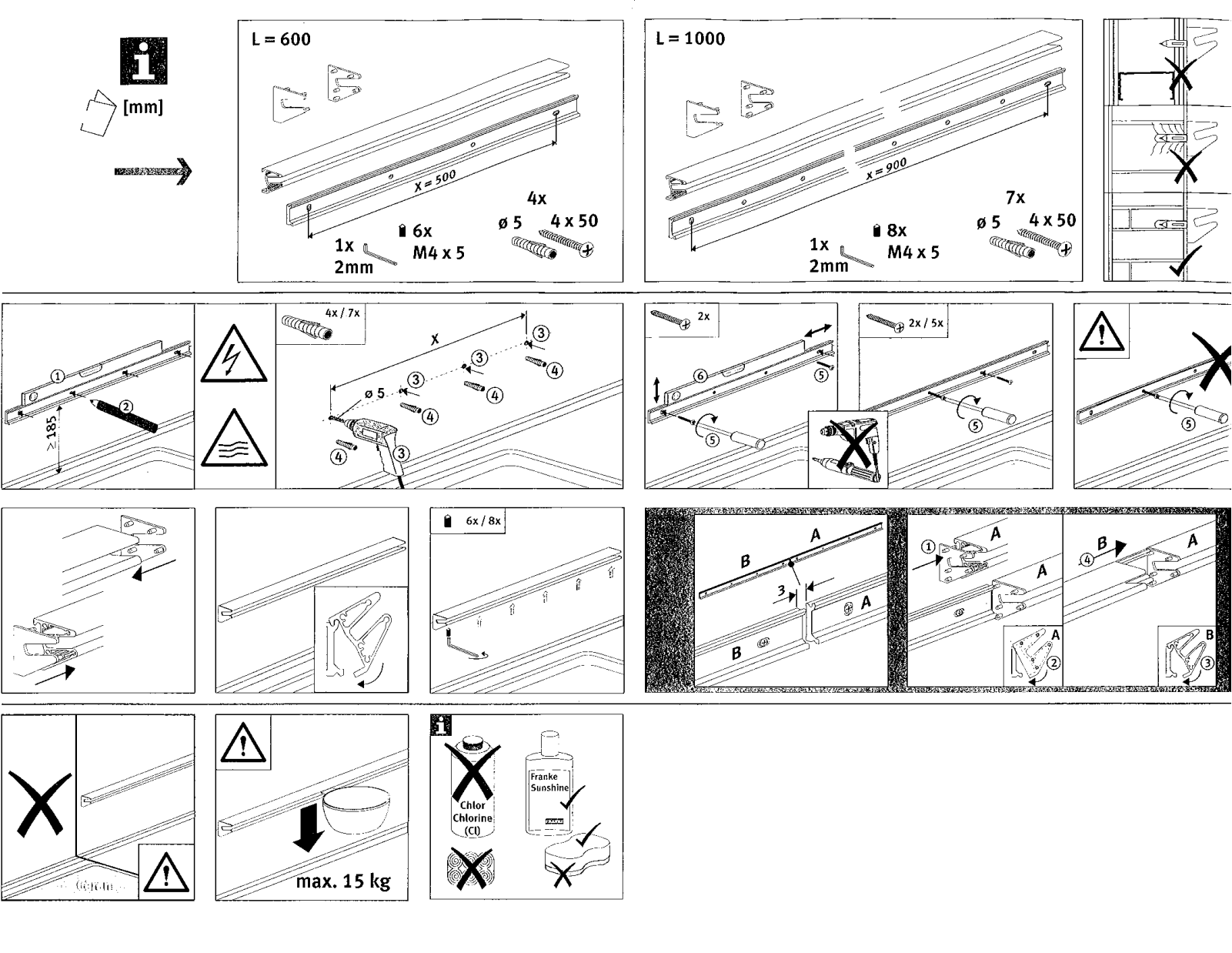 Franke Foodservice AK39-90S, AK24-90S Installation  Manual