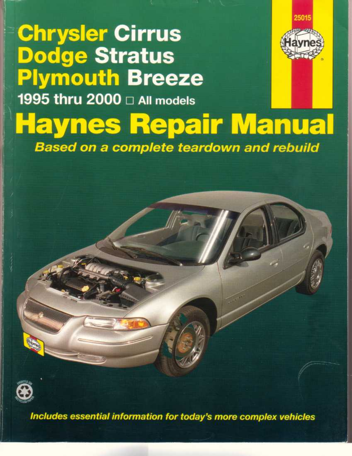 Chrysler Stratus 1995 2000 User Manual - ManualMachine.com