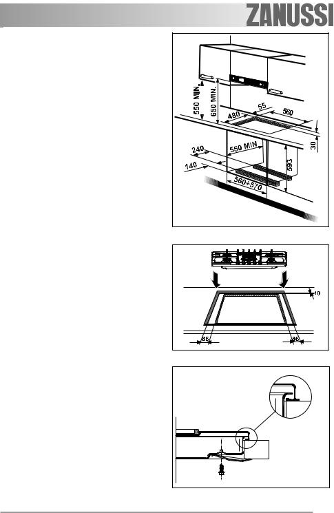 Zanussi ZGS785TX User Manual